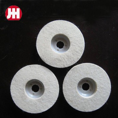 Glass 3 Small Spiral Felt Buffing Polishing Wheel Nylon Wheel